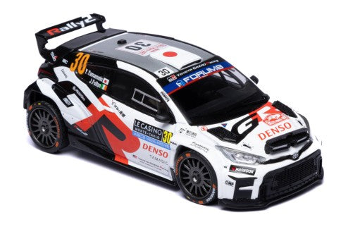 2025 Toyota GR Yaris Rally2 Nº30 Y.Yamamoto/J.Fulton Rally de Montecarlo WRC2 1:43 IXO Models 18RAM983.22