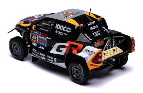 2025 Toyota GR DKR Hilux Evo T1+ Nº211 H.Lategan/B.Cummings Rally Dakar 1:43 IXO Models RAM985.22