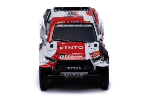 2022 Toyota GR DKR Hilux Evo T1+ Nº207 G.de Villiers/D.Murphy Rally Dakar 1:43 IXO Models RAM987A.22