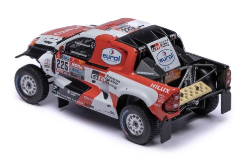 2022 Toyota GR DKR Hilux Evo T1+ Nº225 H.Lategan/B.Cummings Rally Dakar 1:43 IXO Models RAM987B.22