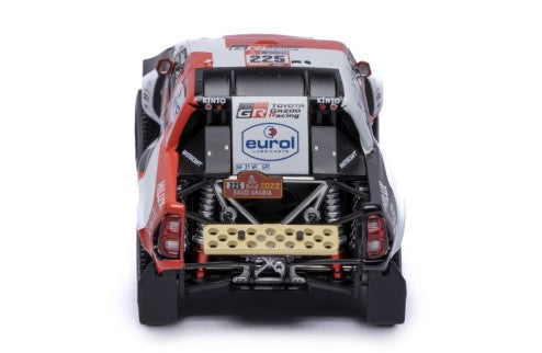 2022 Toyota GR DKR Hilux Evo T1+ Nº225 H.Lategan/B.Cummings Rally Dakar 1:43 IXO Models RAM987B.22