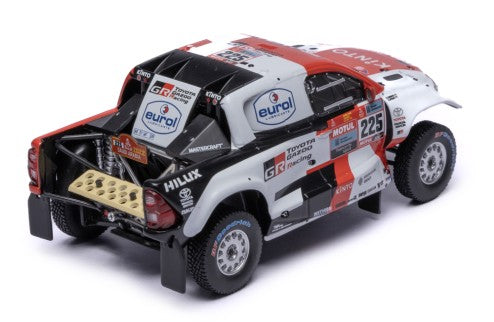 2022 Toyota GR DKR Hilux Evo T1+ Nº225 H.Lategan/B.Cummings Rally Dakar 1:43 IXO Models RAM987B.22