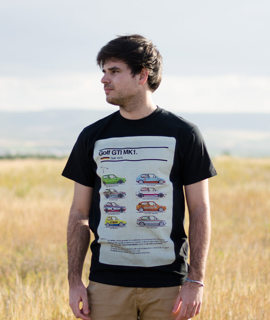 Camiseta “Golf Mk1 GTI Icons”