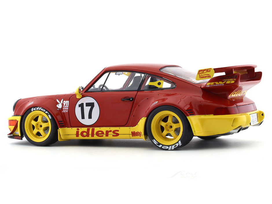 1973 Porsche RWB 911 (964) Nº 17 Rojo 1:43 IXO Models MOC317
