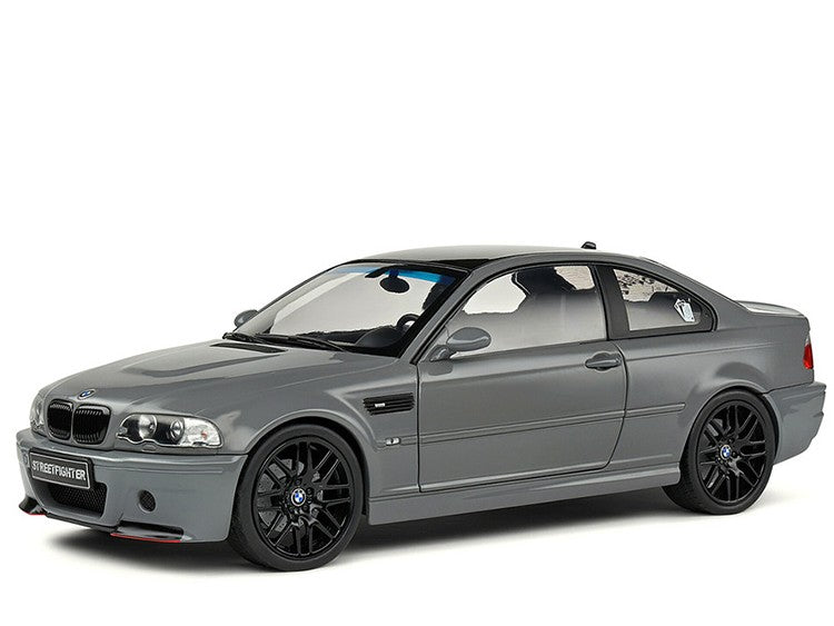 2000 BMW E46 M3 Coupé Streetfighter Gris Nardo 1:18 Solido S1806508