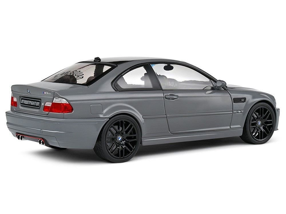 2000 BMW E46 M3 Coupé Streetfighter Gris Nardo 1:18 Solido S1806508