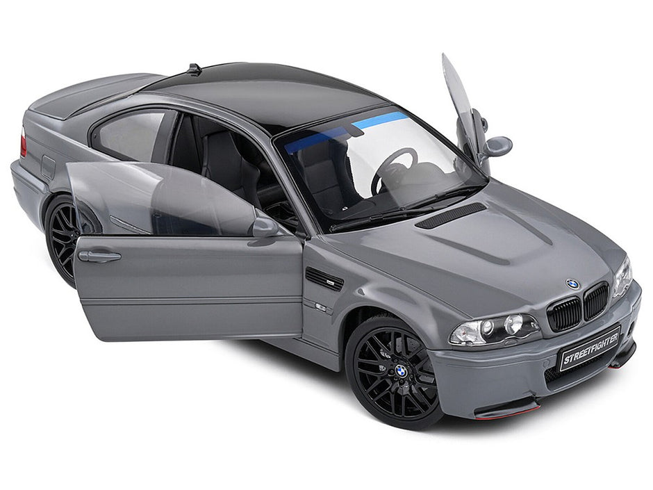 2000 BMW E46 M3 Coupé Streetfighter Gris Nardo 1:18 Solido S1806508