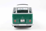 1962 Volkswagen VW T1 Samba Bus Verde/Blanco 1:18 Solido S1813403