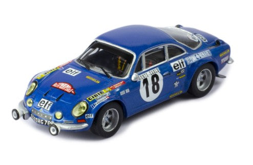 1973 Alpine Renault 1800S Nº18 Andruet/Petit Ganador Rally Monte Carlo 1:43 IXO Models SPRM001-73