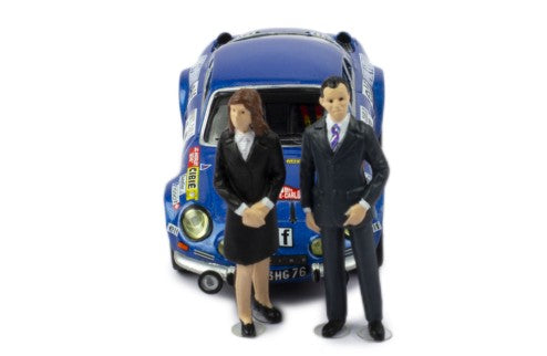 1973 Alpine Renault 1800S Nº18 Andruet/Petit Ganador Rally Monte Carlo 1:43 IXO Models SPRM001-73
