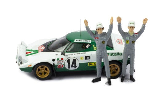 1975 Lancia Stratos HF Nº14 Munari/Mannucci Ganador Rally Monte Carlo 1:43 IXO Models SPRM001-75