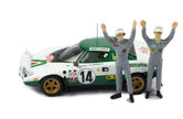 1975 Lancia Stratos HF Nº14 Munari/Mannucci Ganador Rally Monte Carlo 1:43 IXO Models SPRM001-75