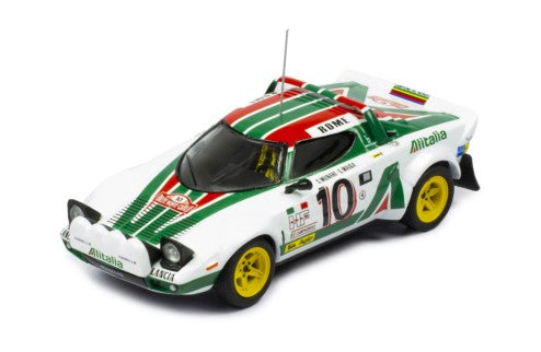 1976 Lancia Stratos HF Nº10 Munari/Maiga Ganador Rally Monte Carlo 1:43 IXO Models SPRM001-76