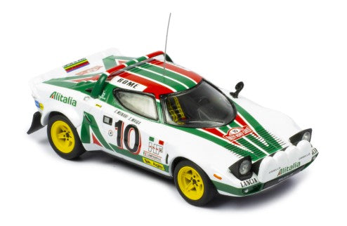 1976 Lancia Stratos HF Nº10 Munari/Maiga Ganador Rally Monte Carlo 1:43 IXO Models SPRM001-76