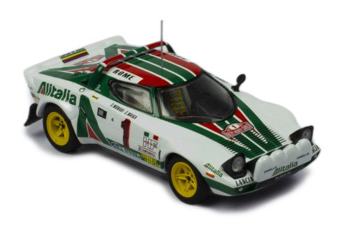 1977 Lancia Stratos HF Nº1 Munari/Maiga Ganador Rally Monte Carlo 1:43 IXO Models SPRM001-77