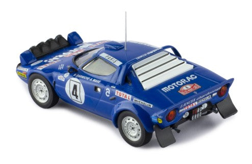 1979 Lancia Stratos HF Nº4 Darniche/Mahe Ganador Rally Monte Carlo 1:43 IXO Models SPRM001-79