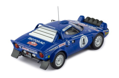 1979 Lancia Stratos HF Nº4 Darniche/Mahe Ganador Rally Monte Carlo 1:43 IXO Models SPRM001-79