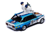 1980 Fiat 131 Abarth Nº10 W.Röhrl/C.Geistdörfer Ganadores Rally Monte Carlo + Figuras 1:43 IXO Models SPRM002-80
