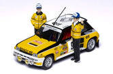 1981 Renault 5 Turbo Nº9 J.Ragnotti/JM.Andre Ganadores Rally Monte Carlo + Figuras 1:43 IXO Models SPRM002-81