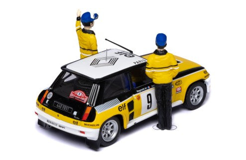 1981 Renault 5 Turbo Nº9 J.Ragnotti/JM.Andre Ganadores Rally Monte Carlo + Figuras 1:43 IXO Models SPRM002-81