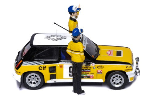 1981 Renault 5 Turbo Nº9 J.Ragnotti/JM.Andre Ganadores Rally Monte Carlo + Figuras 1:43 IXO Models SPRM002-81