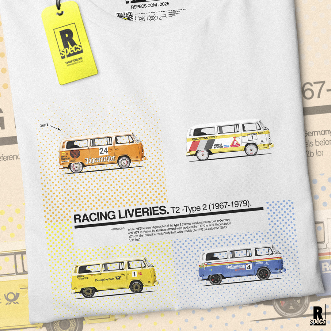 Camiseta T2 “4X Racing Liveries”