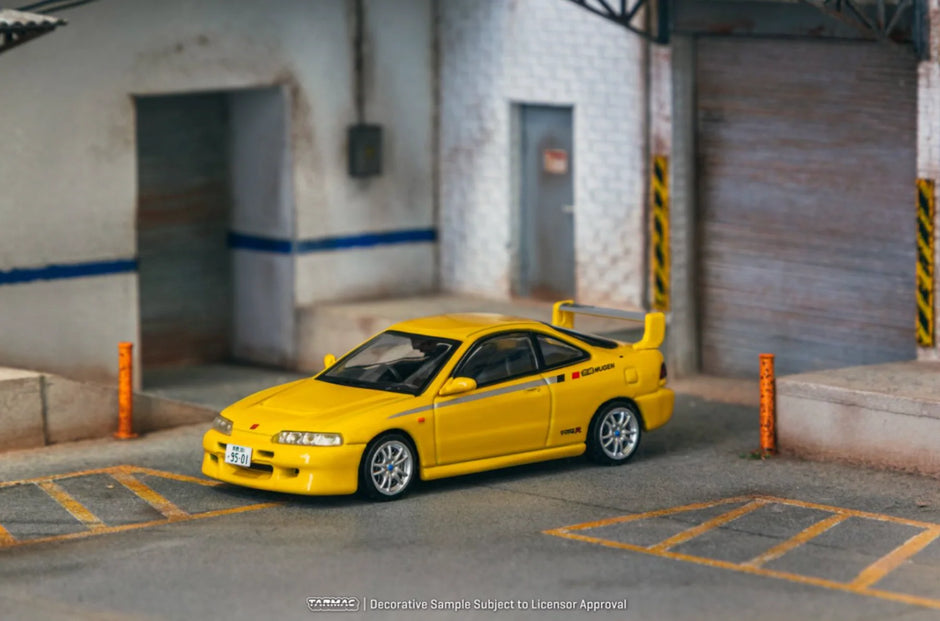 1995 Honda Integra Type R DC2 Mugen Amarillo 164 Tarmac T64G-TL059-YL