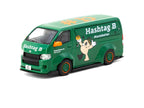 2019 Toyota Hiace Widebody Hashtag B Special Edition Verde 164 Tarmac T64-038-HB