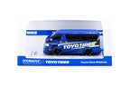 2004 Toyota Hiace Widebody Toyo Tires Azul/Blanco 164 Tarmac T64-038-TOYO