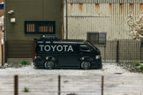 2004 Toyota Hiace Widebody Negro 164 Tarmac T64-038-TO