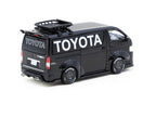2004 Toyota Hiace Widebody Negro 164 Tarmac T64-038-TO