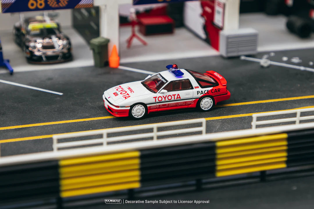1993 Toyota Supra Pace Car Blanco/Rojo 164 Tarmac T64-064-PAC