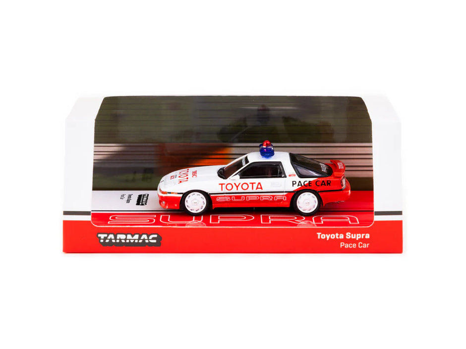 1993 Toyota Supra Pace Car Blanco/Rojo 164 Tarmac T64-064-PAC