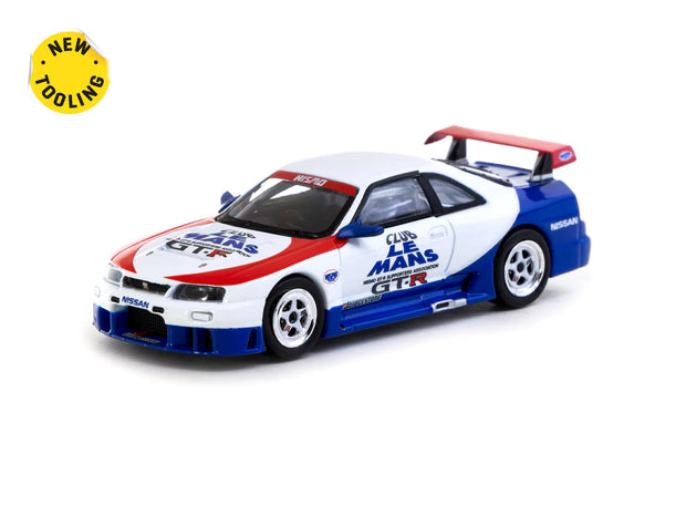 2007 Nissan Nismo GT-R Test Car LeMans Blanco/Azul/Rojo 164 Tarmac T64-067-TC