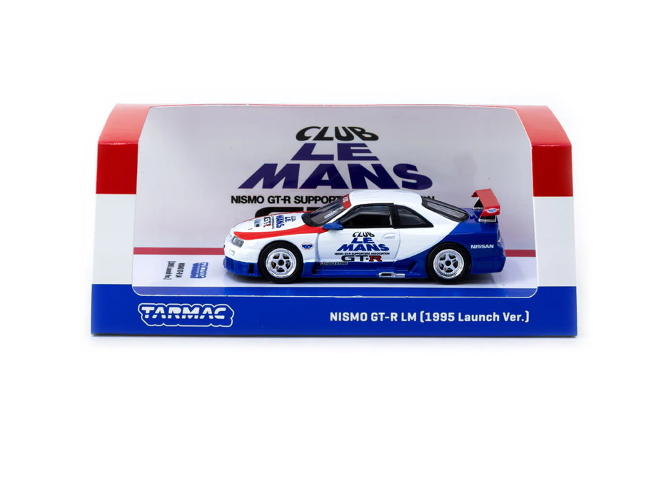 2007 Nissan Nismo GT-R Test Car LeMans Blanco/Azul/Rojo 164 Tarmac T64-067-TC