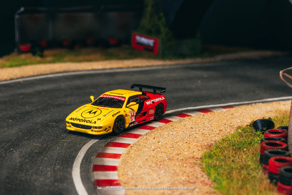 2000 Ferrari F355 Challenge Nº54 Matt Drendel GT World Challenge Series Amarillo/Rojo 164 IXO-Tarmac T64-083-00WCS54