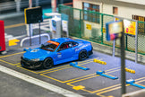 2023 Nissan Vertex Silvia (S15) Tarmac Works 10Th Anniversary Negro/Azul 164 Tarmac T64G-023-10TH