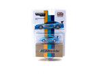 1999 Nissan Silvia S15 Vertex Greddy Azul Decorado 164 Tarmac T64G-023-GDY