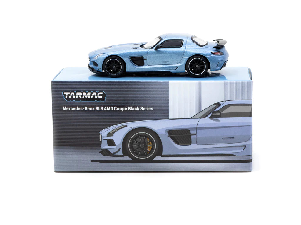 2013 Mercedes-Benz SLS AMG Coupé Black Series Azul Mate 164 Tarmac T64G-027-MB