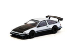 983 Toyota Sprinter Trueno AE86 Widebody By Jon Sibal Blanco/Negro 164 Tarmac T64G-060-WB