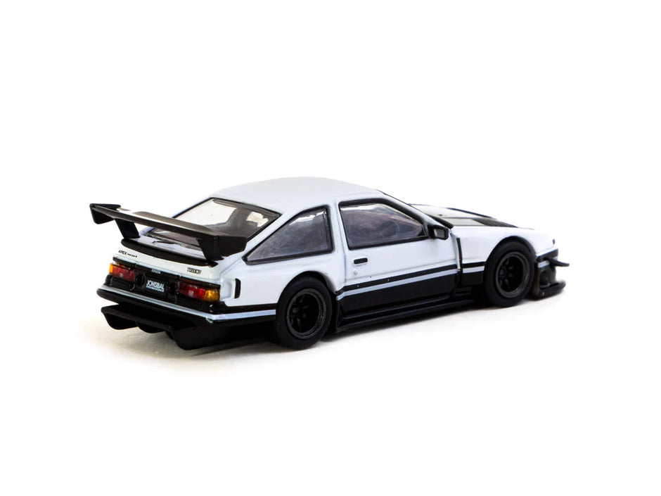 983 Toyota Sprinter Trueno AE86 Widebody By Jon Sibal Blanco/Negro 164 Tarmac T64G-060-WB