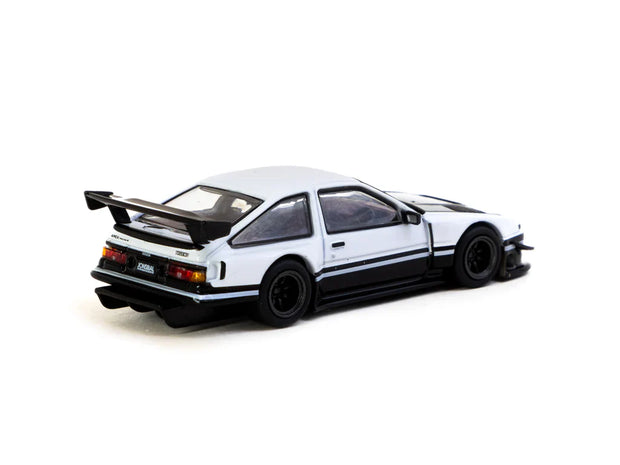 983 Toyota Sprinter Trueno AE86 Widebody By Jon Sibal Blanco/Negro 164 Tarmac T64G-060-WB