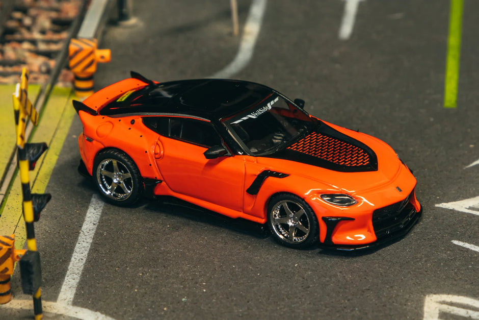 2002 Nissan Fairlady Z Ffz400 Veilside Naranja 164 Tarmac T64G-074-OR