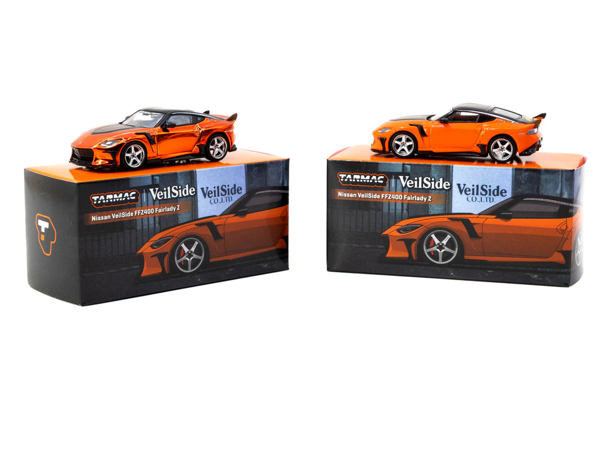 2002 Nissan Fairlady Z Ffz400 Veilside Naranja 164 Tarmac T64G-074-OR