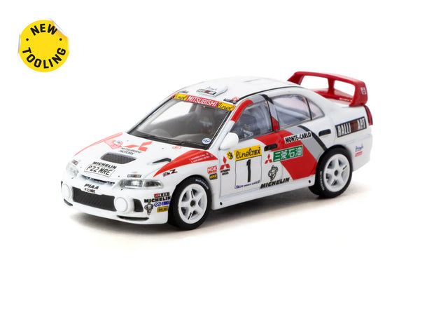 1997 Mitsubishi Lancer Evolution IV Rally Monte-Carlo Nº1 T.Mäkinen/S.Harjanne 164 Tarmac T64G-076-97MCR01