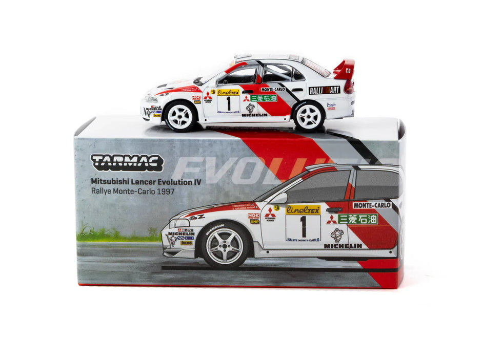 1997 Mitsubishi Lancer Evolution IV Rally Monte-Carlo Nº1 T.Mäkinen/S.Harjanne 164 Tarmac T64G-076-97MCR01