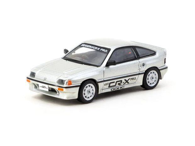 1984 Honda Ballade Sports Mugen Cr-X Pro Plateado 164 Tarmac T64G-TL058-SL
