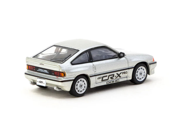 1984 Honda Ballade Sports Mugen Cr-X Pro Plateado 164 Tarmac T64G-TL058-SL