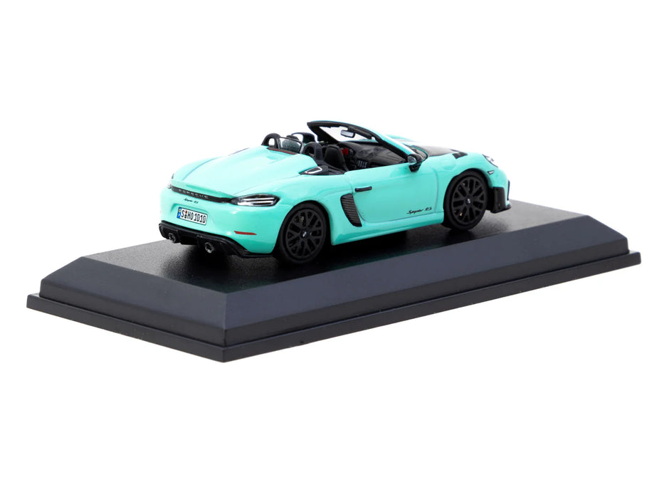 2021 Porsche 718 Spyder RS Verde Menta Edición Limitada 164 Minichamps-Tarmac T64MC-008-MG