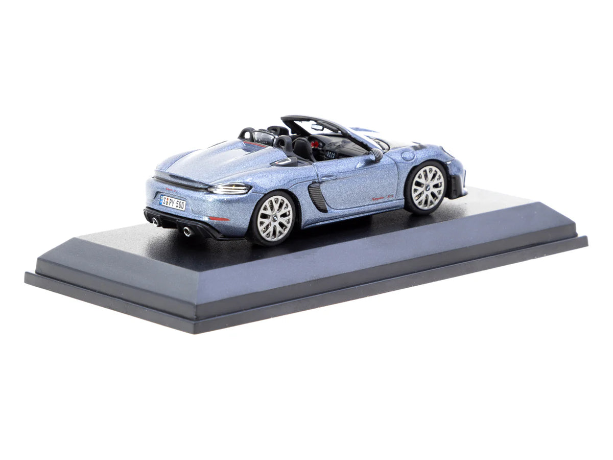 2021 Porsche 718 Spyder RS Gris Metalizado Edición Limitada 164 Minichamps-Tarmac T64MC-008-VG